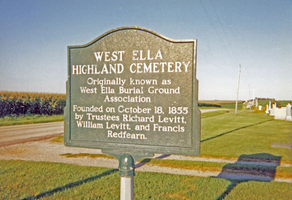 West Ella Highland Cemetery